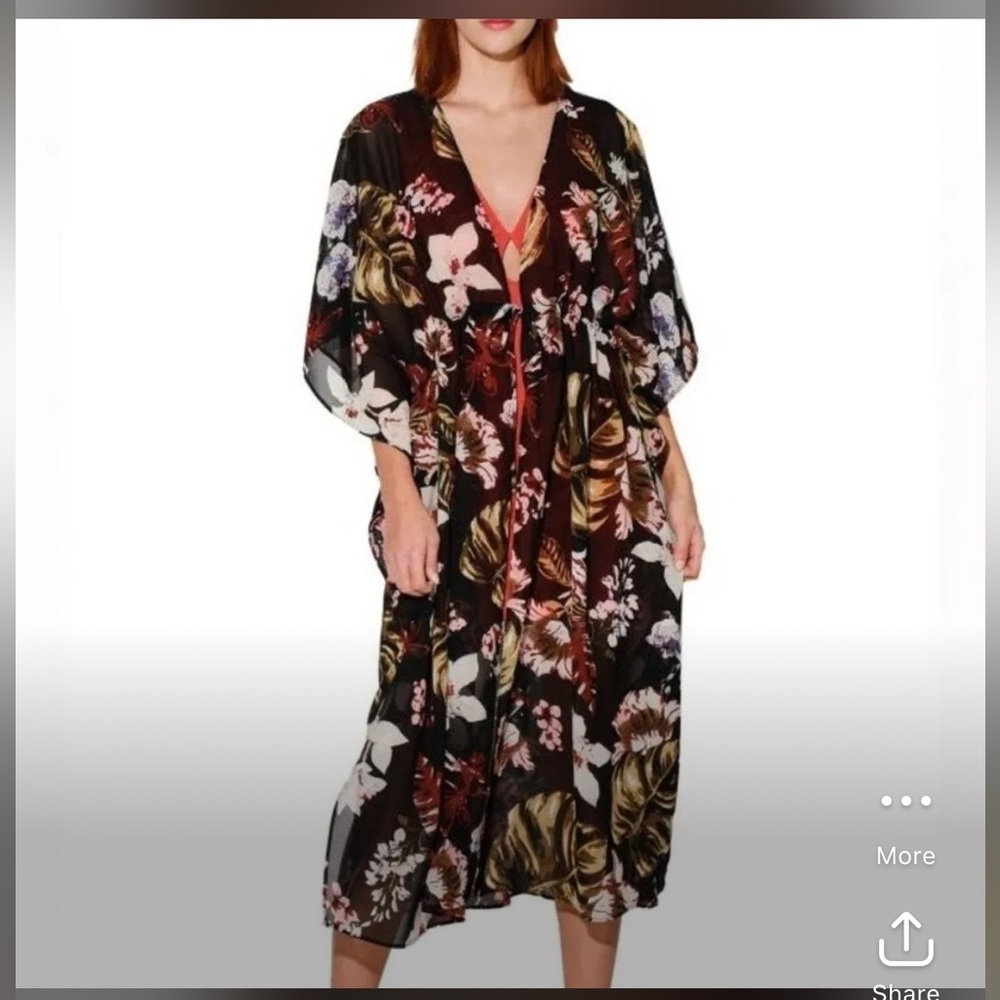 Walter Baker Tulum Floral Kaftan - Picture 1 of 9
